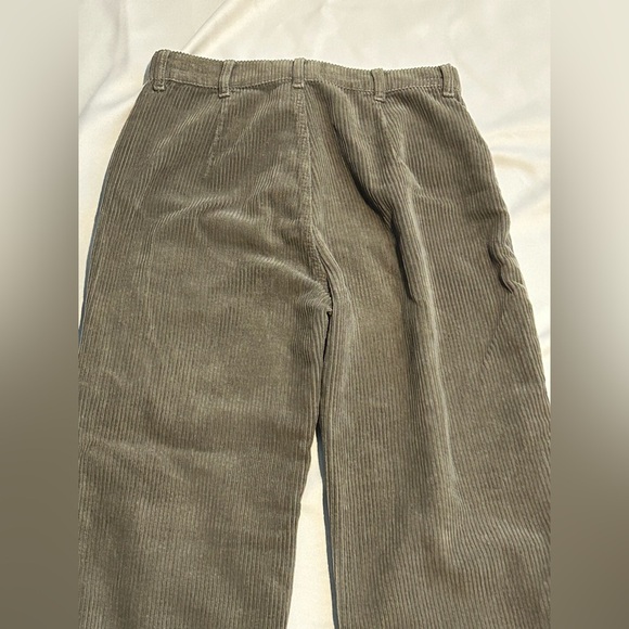 Reformation Jeans Logan Ultra High Rise Wide Leg Corduroy Pants - Size 26 - Picture 10 of 10